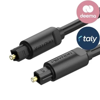 Vention Optical Fiber Audio Cable 1.5M - Black